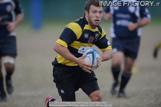 2012-10-14 Rugby Union Milano-Rugby Grande Milano 1620